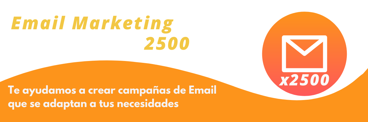 Email Marketing 2500 Envios